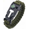 Komplettes Survival-Armband
