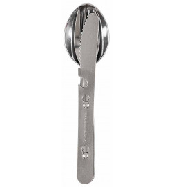 Set di posate da campeggio inox