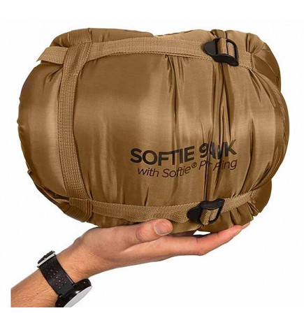 Sac de couchage Softie 9 Hawk de Snugpak compressé