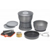 Juego de cocina de aluminio anodizado con estufa Esbit