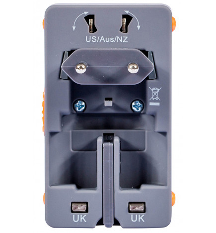 Adaptateur International 150 Pays dos