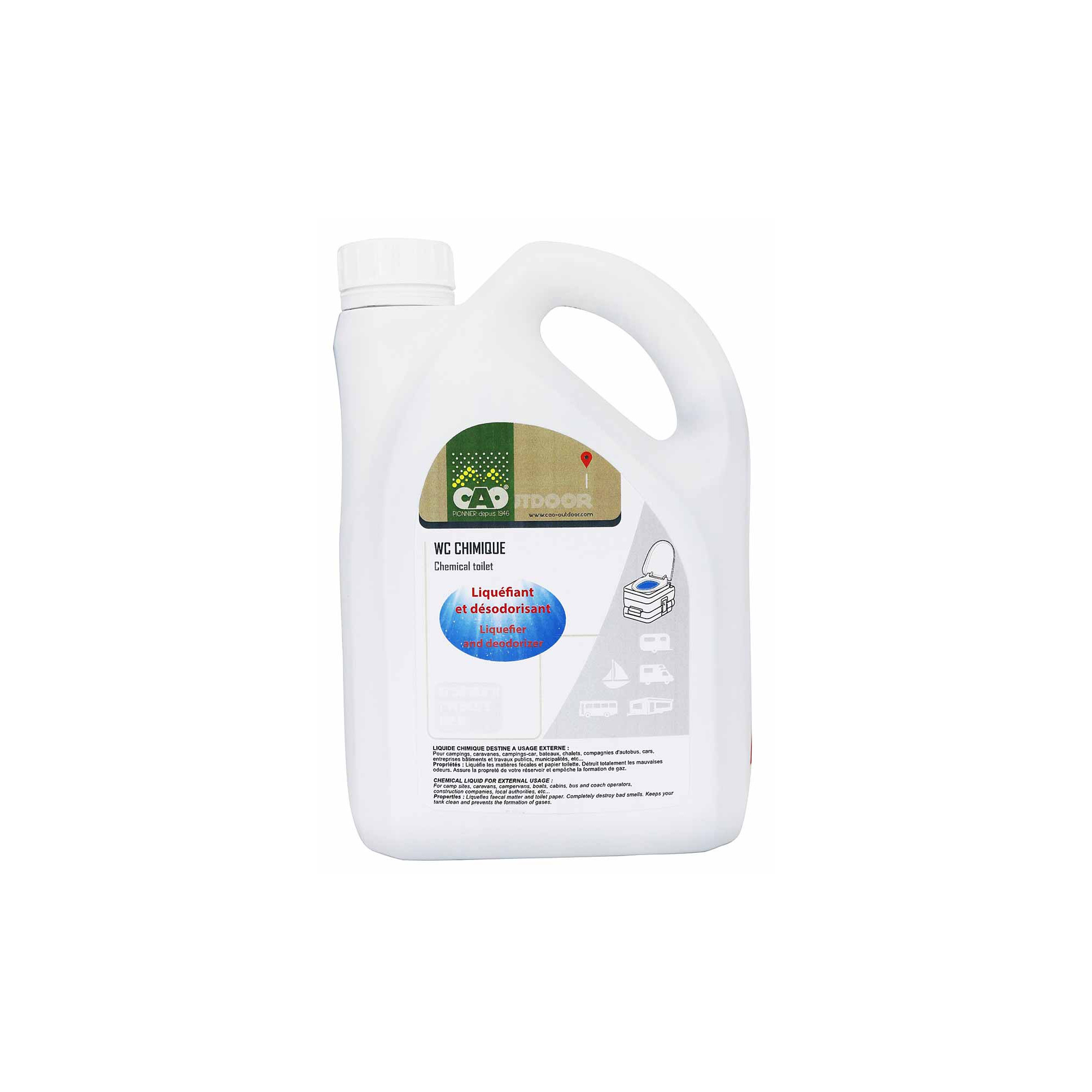 Licuador Desodorizante para Baños Químicos 3156830007409