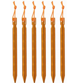 Piquetas Arrow de 18 cm para tienda Highlander 5034358882617