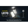 NiteCore LR70 3000 Lumen Biwaklaterne