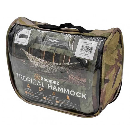 Hamac Aventure Tropical Terrain Camo Snugpak emballé 8211659518019