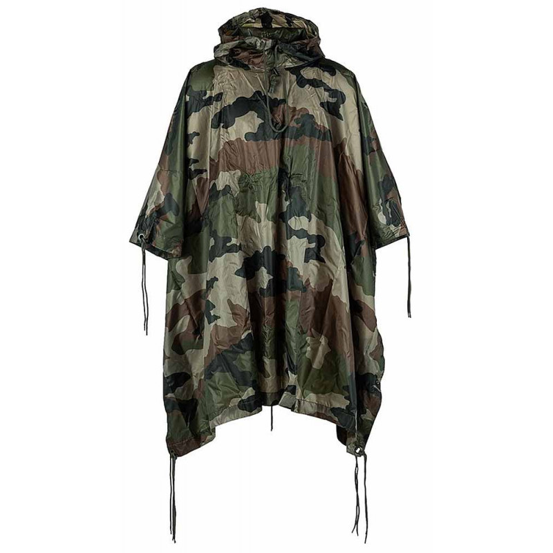 Ripstop Bushcraft Hiking Poncho 8719298181750