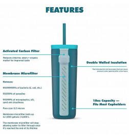 Taza con Filtro de Agua LifeStraw