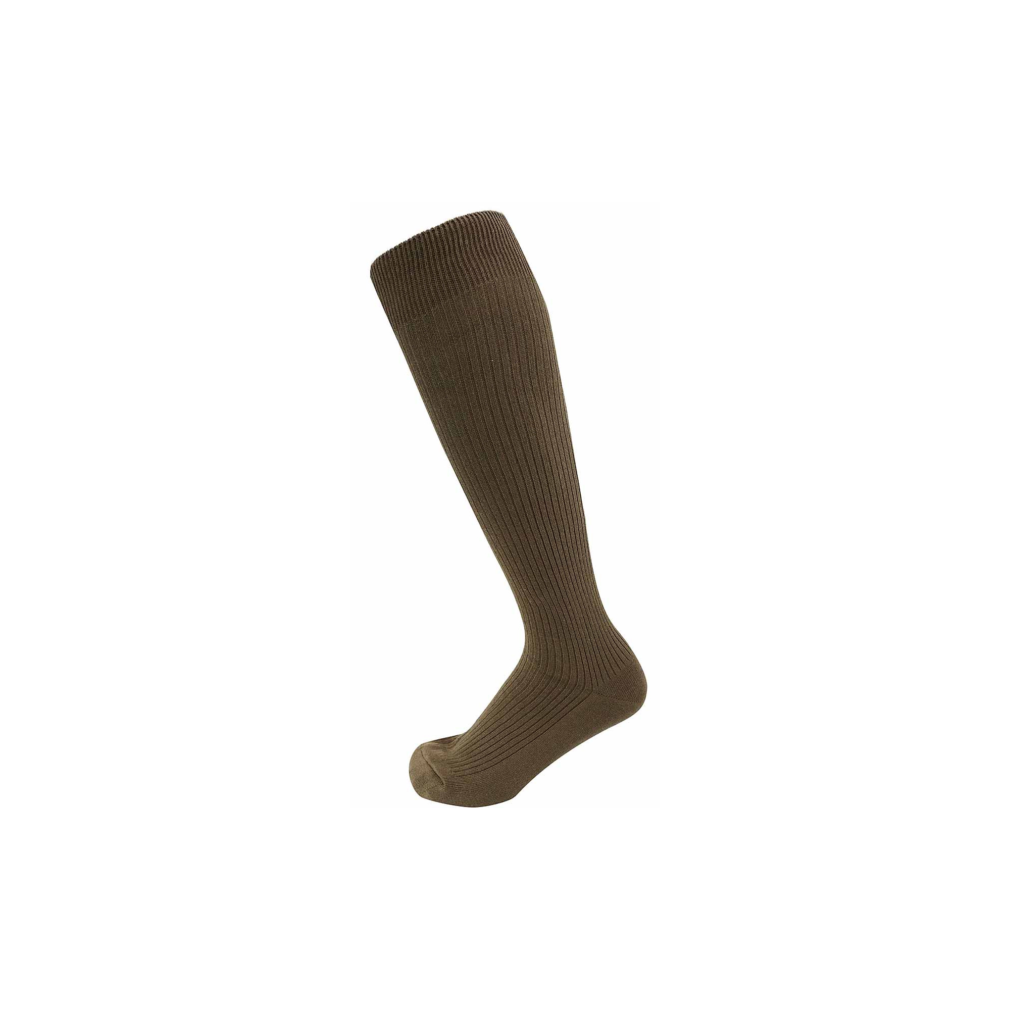 Overseas Knee-High Socks, Khaki 3700207828656 Overseas Knee-High Socks, Khaki 3700207828656