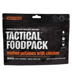 Puré de Batatas Liofilizado com Frango