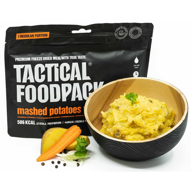 Puré de Batatas Liofilizado com Frango Tactical FoodPack 4744698010601