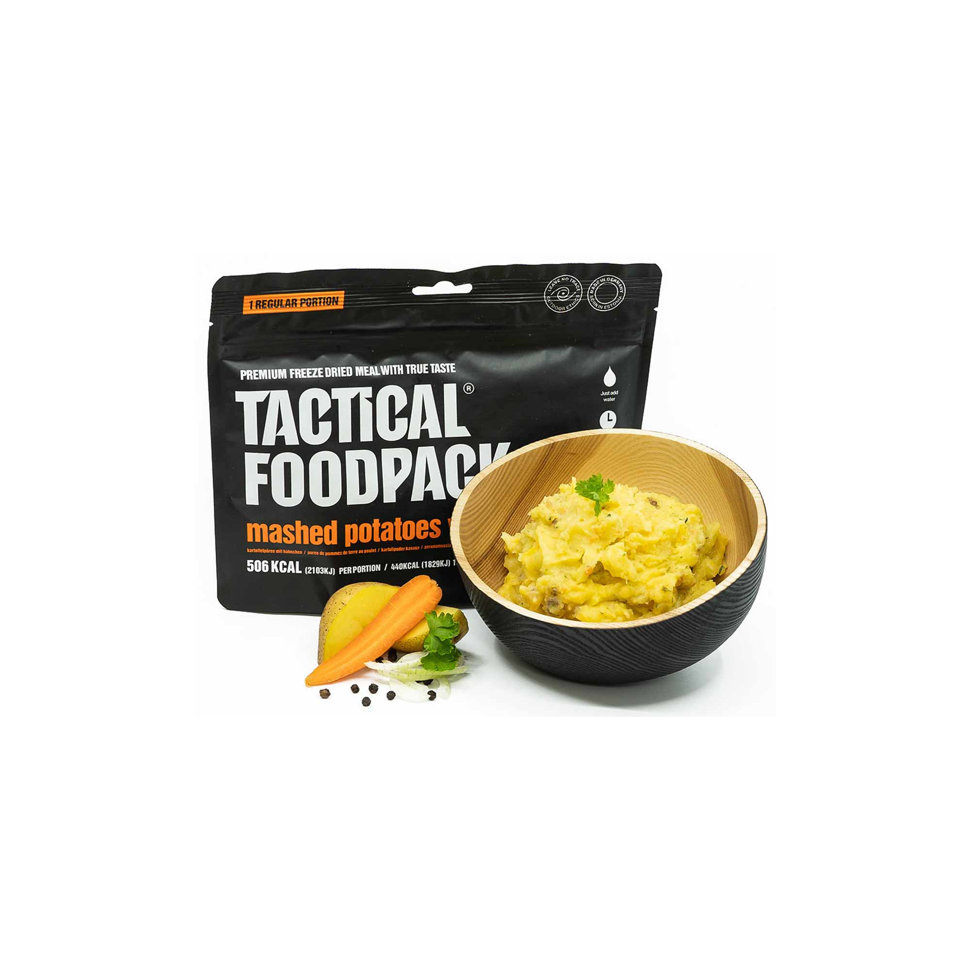 Lyophilisé Purée de PdT Poulet Tactical FoodPack 4744698010601