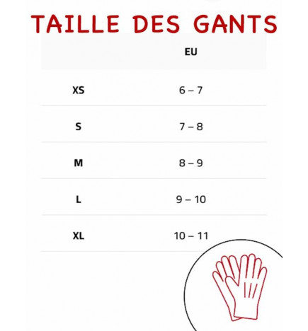Moufles chauffantes Heat Glove 4.0 Lenz Taille