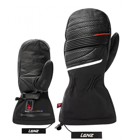Lenz Heat Glove 6.0 Heated Mittens with rcB 1800 Batteries