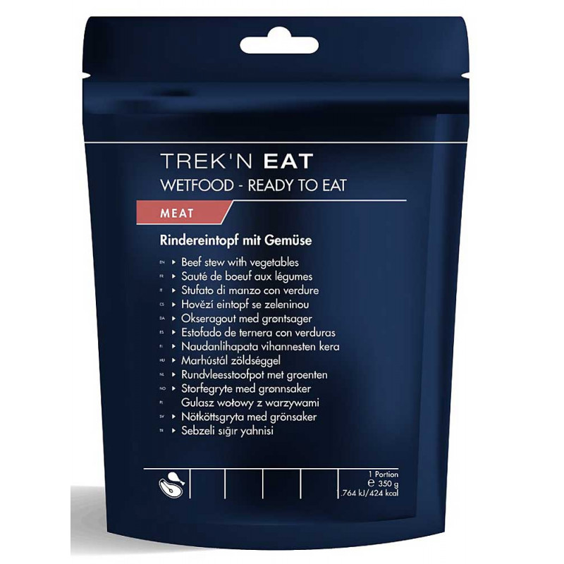 Trek'n Eat Rindfleisch-Gemüse-Pfanne aus der Dose 4015753351015