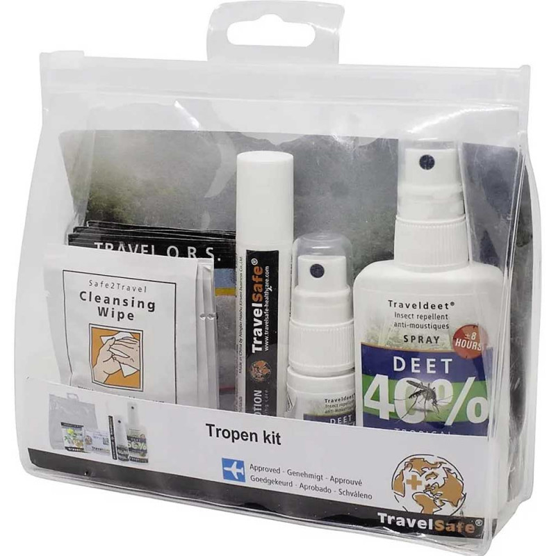 Kit repellente per insetti tropicali TravelSafe 8718685019805