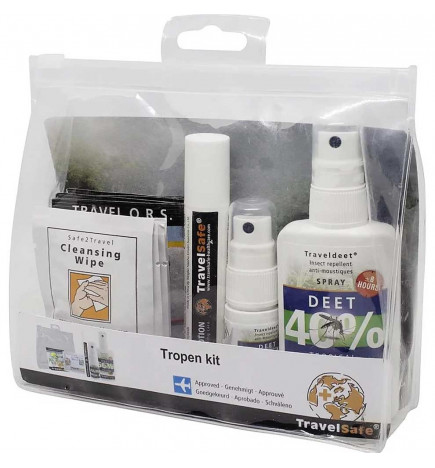 2 340
Kit Repelente de Insectos Tropicales

Kit Repelente de Insectos Tropicales TravelSafe 8718685019805
