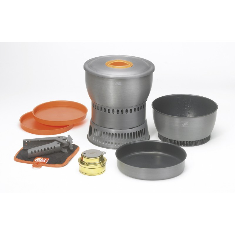 Set cuisson Alu avec réchaud