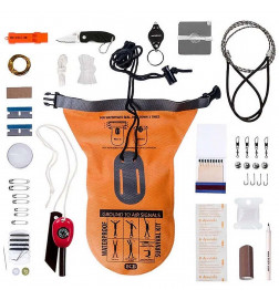 Kit sopravvivenza impermeabile BCB 5016549975063 completo