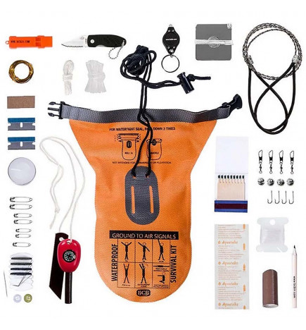 Kit de sobrevivência à prova de água BCB 5016549975063 completo