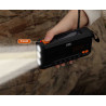 Rádio de Emergência Solar com Dínamo USB