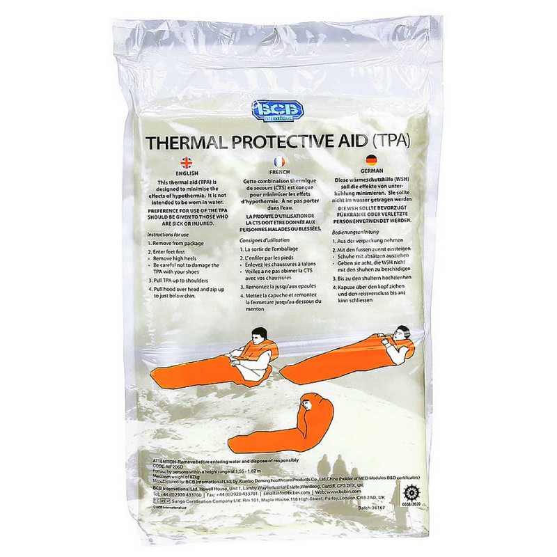 Sac thermique de survie BCB