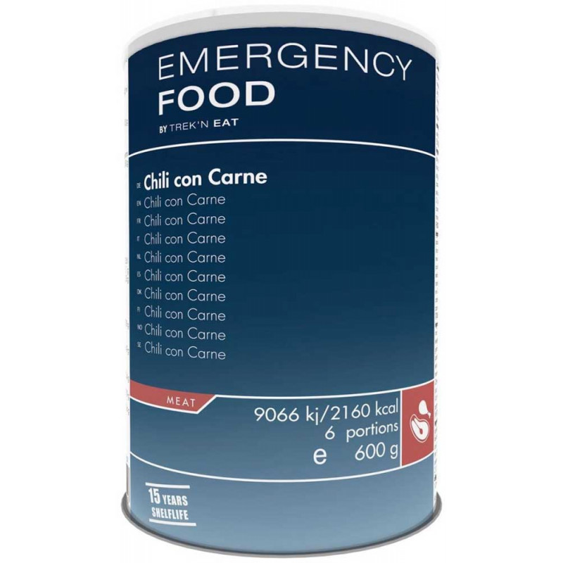 Scorte alimentari di emergenza: Chili con Carne 4015753670116 Scorte alimentari di emergenza: Chili con Carne 4015753670116