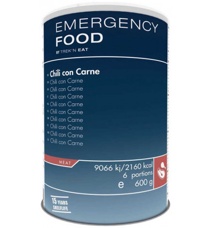 Abastecimento Alimentar de Emergência: Chili com Carne 4015753670116