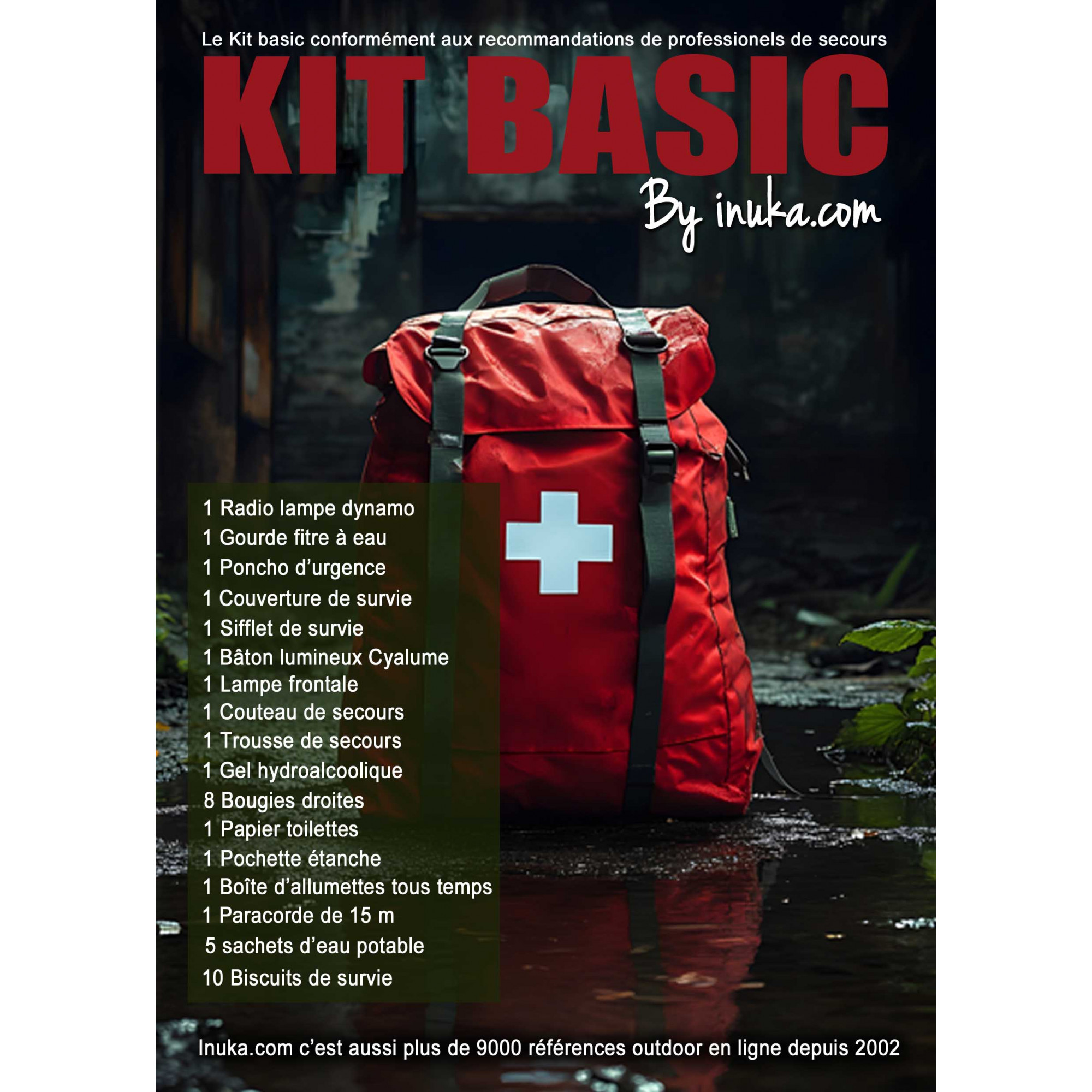 Kit de survie Basic Kit de survie Basic