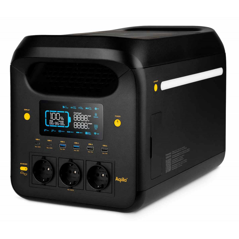 Estação de Energia Aqiila Powerbird S1800 V2 8716778935476