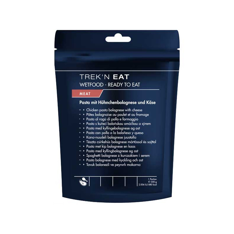 Plat auto-chauffant pâtes bolognaise