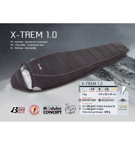 X-Trem 1.0 sleeping bag