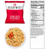 Stock de alimentos de emergencia 7 días Readywise 0850018985949 pasta vegetal