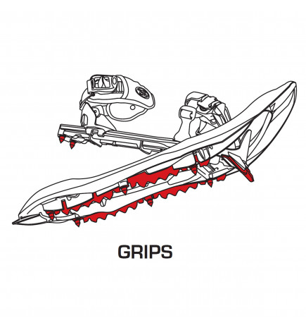 438 Up & Down Grip Snowshoe