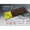 Saco de dormir Carnac XL chocolate WILSA