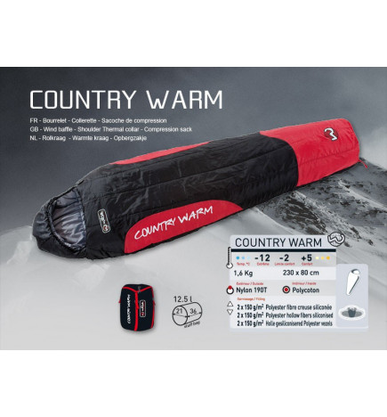 Schlafsack Country Warm WILSA