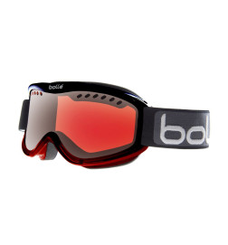 Masque de ski Carve Black Red Fade