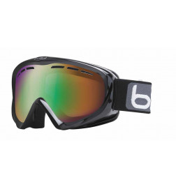 Masque de ski Y6 OTG Shiny Black