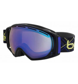 Masque de ski Gravity Black & Indigo Laser