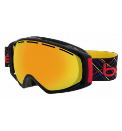 Masque de ski Gravity Black & Red Laser
