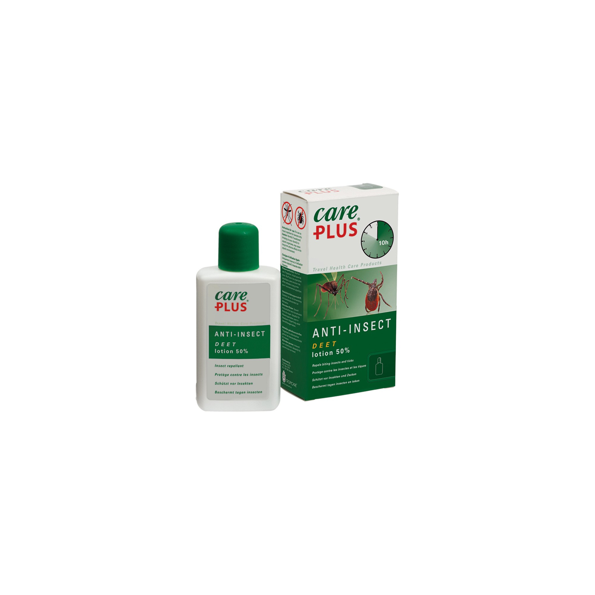 Lotion DEET 50% anti insectes CARE PLUS