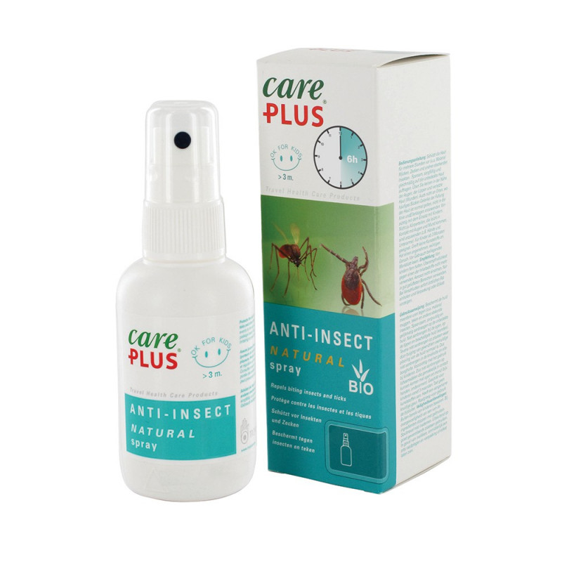 CARE PLUS spray repellente per insetti naturale e biologico