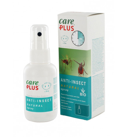 CARE PLUS spray repelente de insectos natural y orgánico