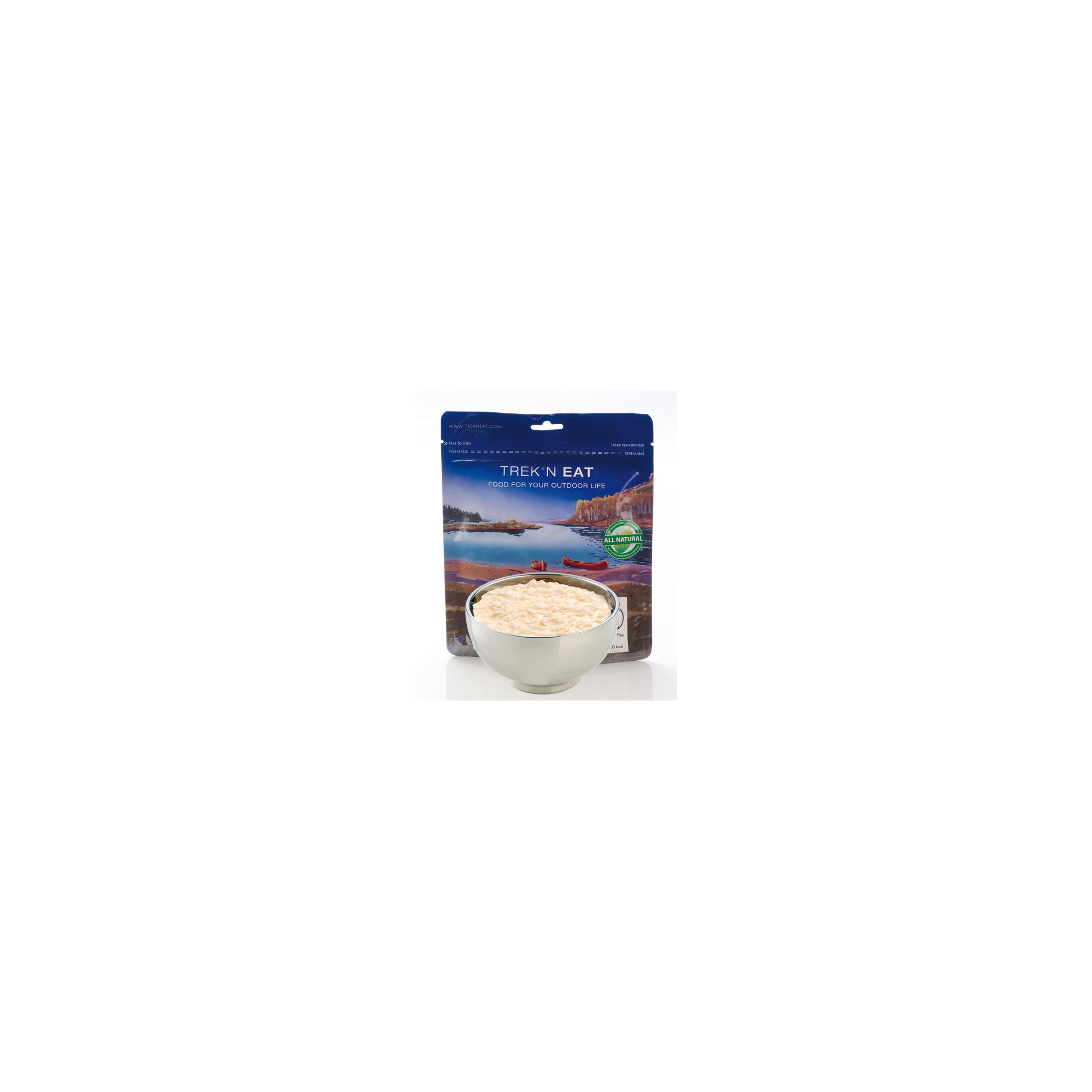 Freeze-dried dessert Vanilla rice cake