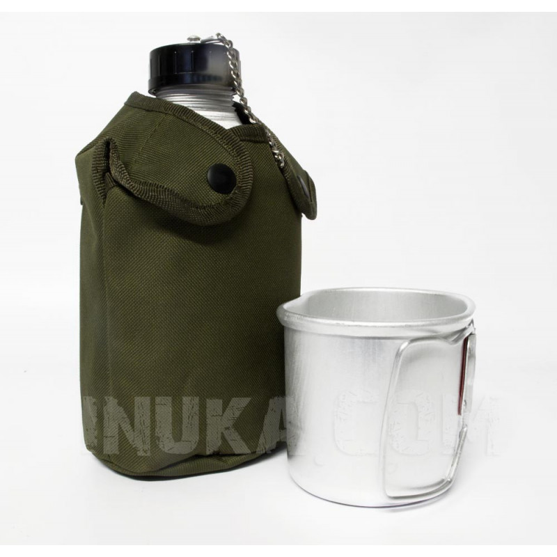 Bottiglia d'acqua di tipo militare e confezione da un quarto Miltec 4046872348167