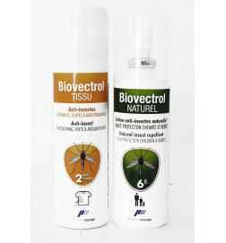 Pack répulsif Biovectrol tissus et naturel