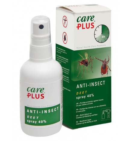 Répulsif DEET 40% spray de 100 ml