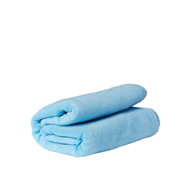 Flamingueo Serviette Plage Piscine Microfibre 180x90cm Bleu | Leroy Merlin