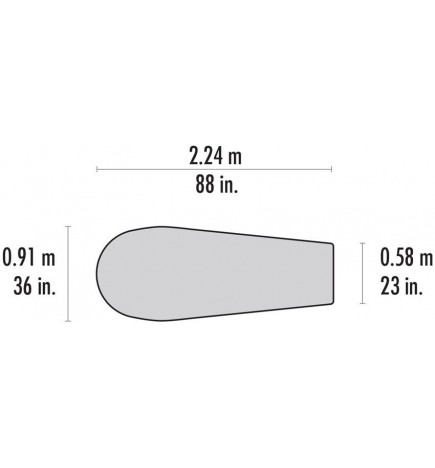 Sur-sac AC Bivy Bag dimensions