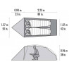 Tente légère Nook 2 personnes MSR