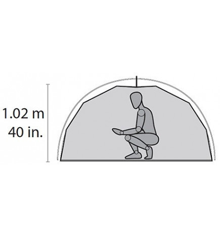 Tente de randonnée Elixir 2 MSR